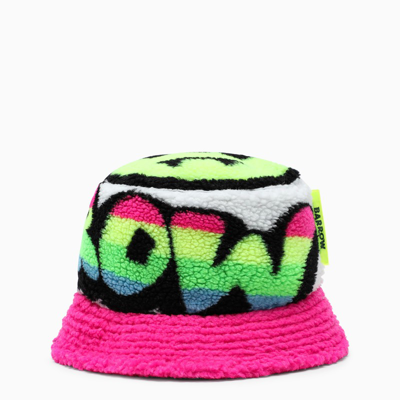 Barrow Multicolour Printed Fleece Bucket Hat In Multicolor