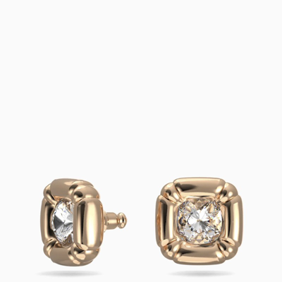 Swaro Pink Dulcis Earrings In Metal