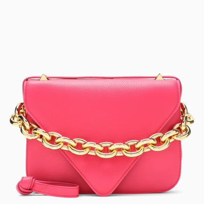 Bottega Veneta Fuchsia Mount Medium Cross-body Bag In Pink