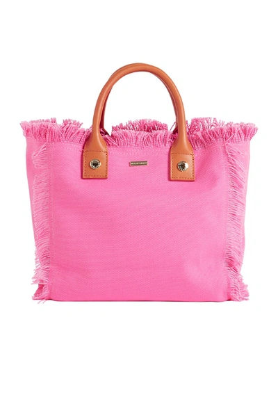 Melissa Odabash Pink Cotton Porto Cervo Shopper Bag In Rosa