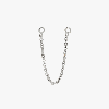 Studs Silver Connector Chain