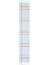 Burberry Classic Giant Check Cashmere Scarf In Blue