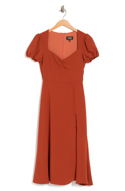 Alexia Admor Women's Sweetheart Midi Dress In Copper