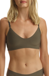 Commando Butter Bralette In Basil