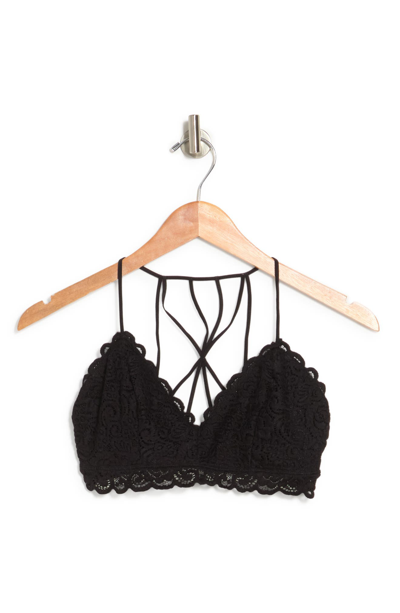 Wishlist Strappy Bralette In Black