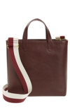 Madewell The Small Transport Crossbody Bag In Dark Cabernet