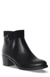 Aquadiva Chelsi Leather Boot In Black Leather