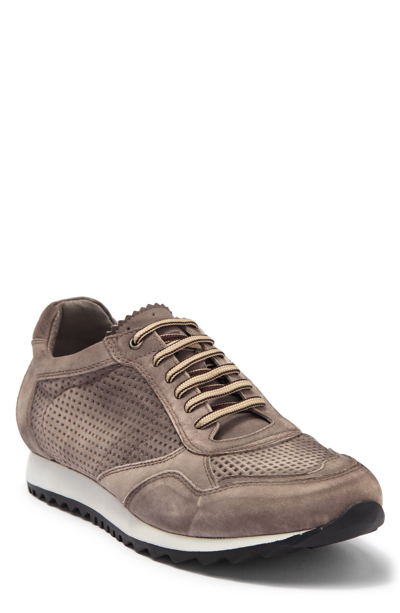French Connection Gunnar Lug Sole Sneaker In Brown