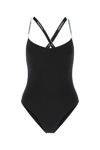 BURBERRY BLACK STRETCH NYLON SWIMSUIT  BLACK BURBERRY DONNA L