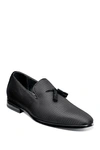 Stacy Adams Men's Tazewell Plain Toe Tassel Slip-on Loafer In Black