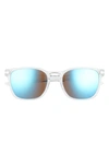 Oakley Oakely Prizm™ 55mm Sunglasses In Polished Clear/prizm Sapphire