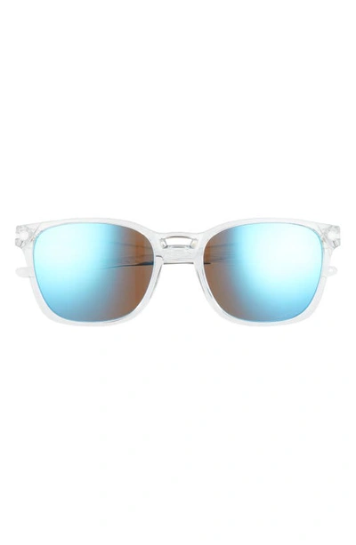 Oakley Oakely Prizm™ 55mm Sunglasses In Polished Clear/prizm Sapphire