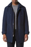 Marc New York Merrimack Water Resistant Jacket With Removable Hood In Ink