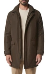 Marc New York Merrimack Water Resistant Jacket With Removable Hood In Green