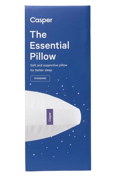 Casper Essential Pillow In White