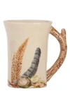 Juliska Forest Walk Ceramic Mug In Caf Au Lait