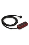 Shinola 2 Port & Dual Usb Power Supply Extension Cord In Oxblood