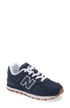 New Balance Kids' 574 Sneaker In Natural Indigo/ Blue