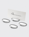 Georg Jensen Sky Table Cardholder, Set Of 4