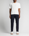 Theory Men's Raffi Pants In Neoteric Twill In Dark Navy