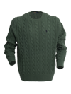 Polo Ralph Lauren The Iconic Cable-knit Cashmere Sweater In Army Olive Heather