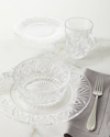 GODINGER 16-PIECE DUBLIN CRYSTAL DINNERWARE SERVICE,PROD227980010