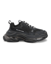 Balenciaga Triple S Sneakers In Black