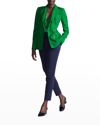 Polo Ralph Lauren Camden Double-breasted Cashmere Jacket In Spring Grn