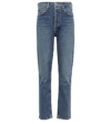 Citizen Of Humanity Sabine High-rise Straight Jeans In Juniper