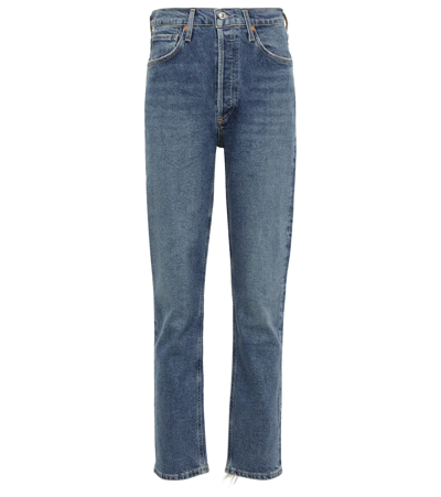 Citizen Of Humanity Sabine High-rise Straight Jeans In Juniper