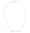Repossi Women's Serti Sur Vide 14k Rose Gold & Diamond Pendant Necklace In Pink Gold