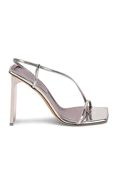 Arielle Baron Narcissus 95 Heel In Silver Metallic