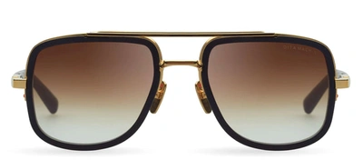 Dita Mach-s Dts412-a-01 Navigator Sunglasses In Brown