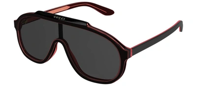 Gucci Gg1038s 001 Navigator Sunglasses In Grey