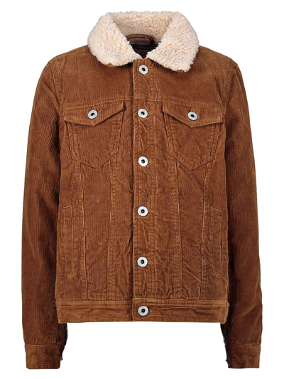 Pepe Jeans Kids Jacket For Boys In Brown