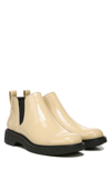 Franco Sarto Jellisa Patent Chelsea Boot In Beige Patent
