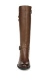 Naturalizer Jackie Tall Riding Boot In Cinnamon Leather