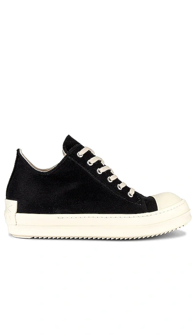 Rick Owens Drkshdw 黑色 License Plate 运动鞋 In Black