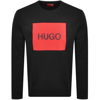 HUGO HUGO DURAGOL SWEATSHIRT BLACK