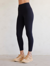 CARBON38 HIGH RISE FULL-LENGTH LEGGING IN DIAMOND COMPRESSION