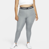 Nike Women's  Pro 365 Leggings (plus Size) In Grey