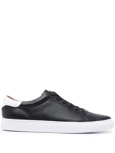 Polo Ralph Lauren Men's Jermain Slip On Sneakers In Black