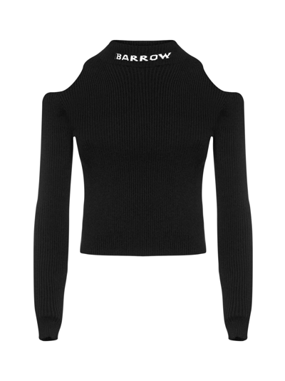 Barrow Knitwear In Black Viscose