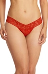 Hanky Panky Low Rise Thong In Roasted Pumpkin