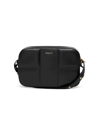 Demellier Marrakesh Leather Crossbody Bag In Black