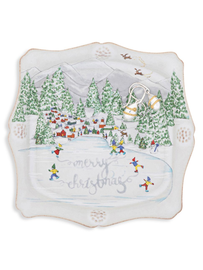 Juliska Berry & Thread North Pole Merry Christmas Trinket Tray
