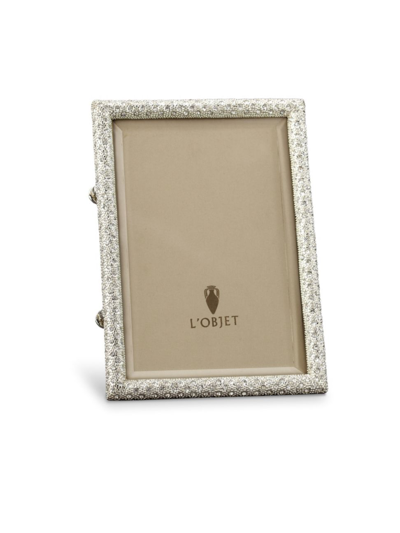 L'objet Pave Platinum Picture Frame, 8" X 10"