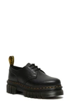 Dr. Martens Audrick Nappa Leather Platform Shoes In Black