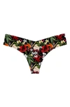 COMMANDO PRINT THONG,CT02