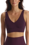 Commando Butter Comfy Bralette In Currant